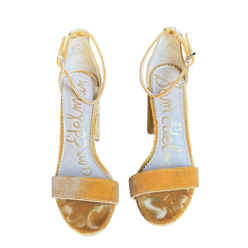 SAM EDELMAN Yaro Velvet Sandals - Picture 5 of 8